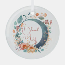 Crie Sua Própria Lua Floral Rosa E Dourada