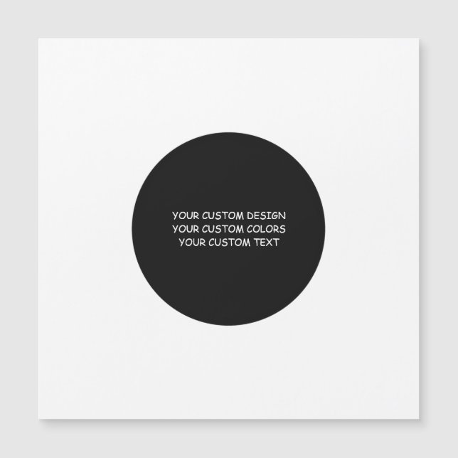 Crie sua própria placa personalizada (Frente)