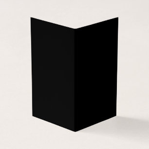 Crie sua própria placa preta personalizada dobrada