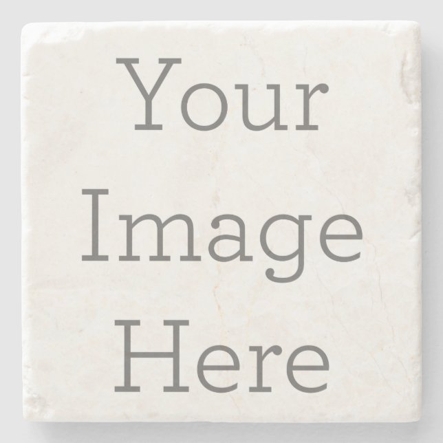 Crie sua própria Porta copos de pedra (Frente)