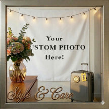 Crie Sua Própria Tapeçaria de Fotos para Interiore