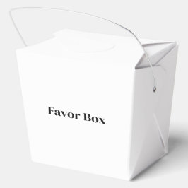 Crie suas próprias caixas de favores personalizada