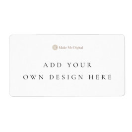 Crie suas próprias etiquetas de remessa