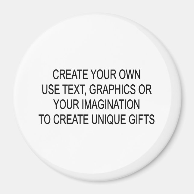 Crie suas próprias Imãs de geladeira (Frente)