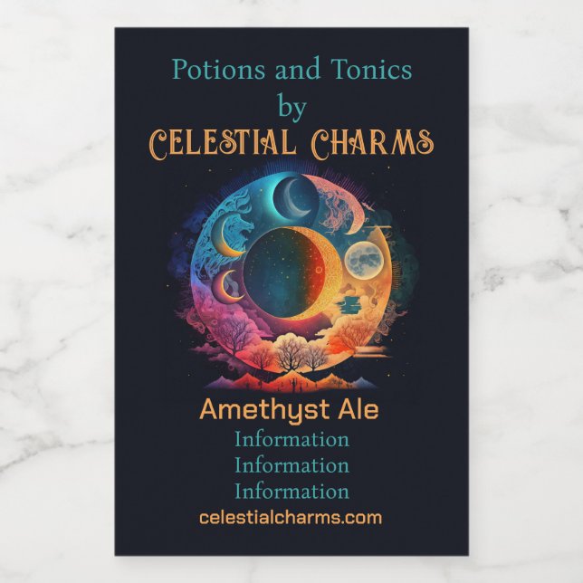 Crie suas próprias luas e montanhas do arco-íris (Rótulo Único)