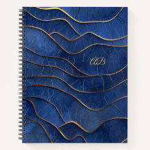 Crie suas próprias ondas azuis e Douradas