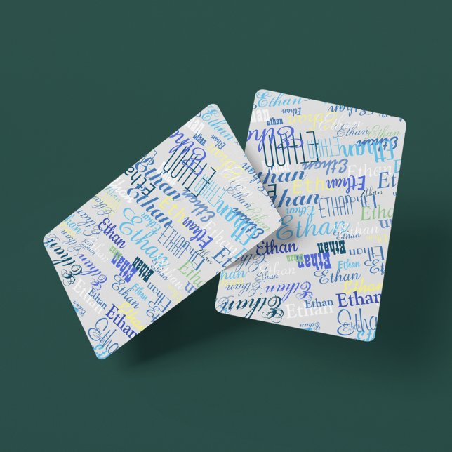 Crie um baralho com seu próprio nome (Criador carregado)