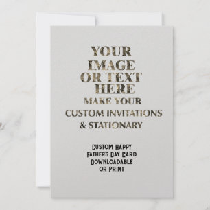 Crie um Cartão Personalizado do Dia dos Pais