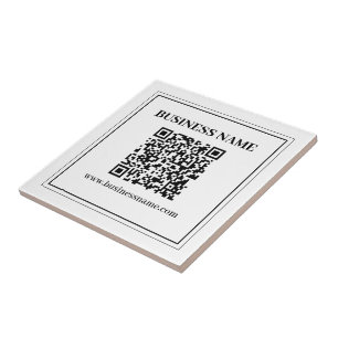Crie um código QR escaneável   Preto & Branco