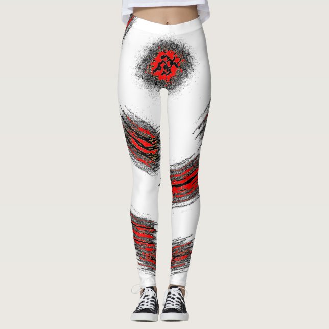 Crimson Claw Leggings (Frente)