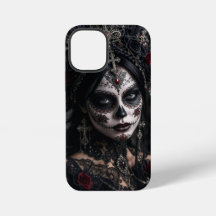 Crimson Gótico Calavera – Rosa Negra