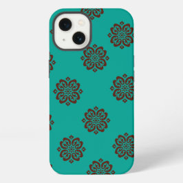 "Crimson Scrolls - Bold Elegance"