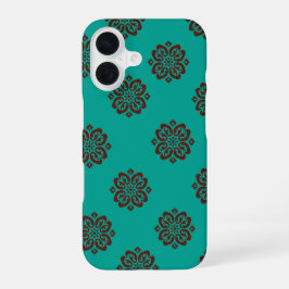 "Crimson Scrolls - Bold Elegance"