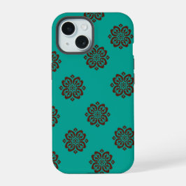 "Crimson Scrolls - Bold Elegance"