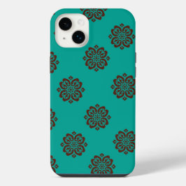 "Crimson Scrolls - Bold Elegance"