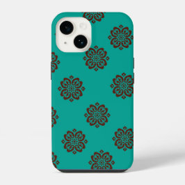 "Crimson Scrolls - Bold Elegance"