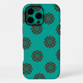 "Crimson Scrolls - Bold Elegance"