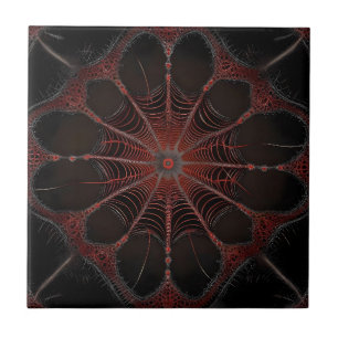 Crimson Web: Dança Fractal com a aranha Redback