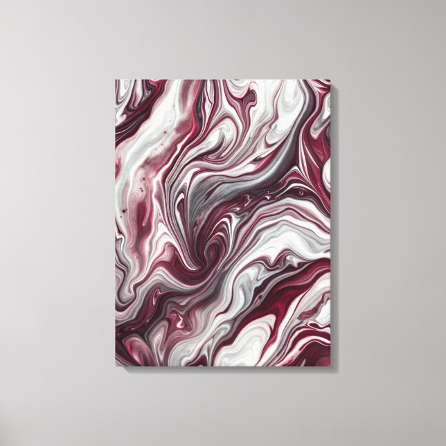 Crimson Whirlwind Canvas Art (Frente)