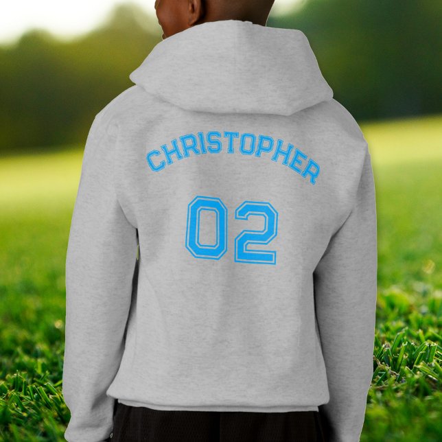 Crio Teen Toddler Kids Boy Name Jersey Number (Create Teen Toddler Kids Boy Name Jersey Number Hoodie)