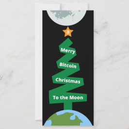 Cripto de Natal Bitmoney da feliz para a Lua