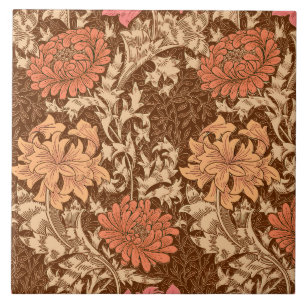 Crisântemos, Brown e oxidação de William Morris