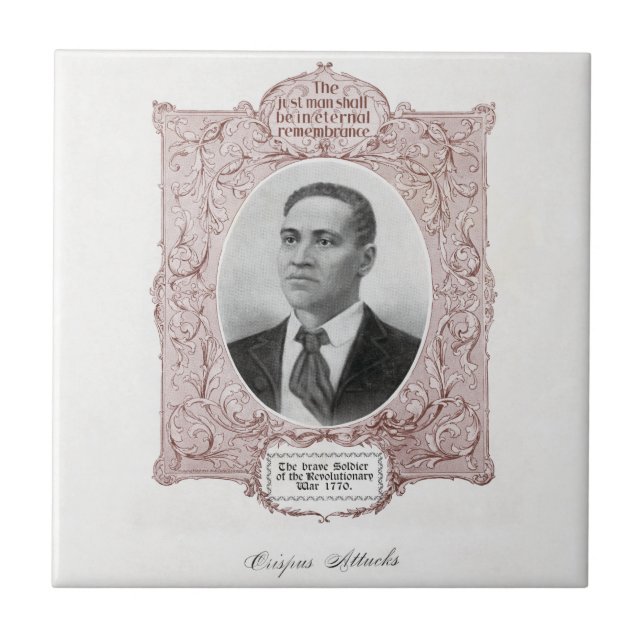 Crispus Attucks: mártir da Revolução Americana (Frente)