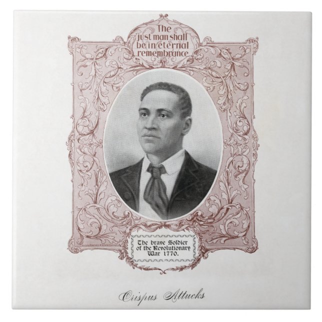 Crispus Attucks: mártir da Revolução Americana (Frente)