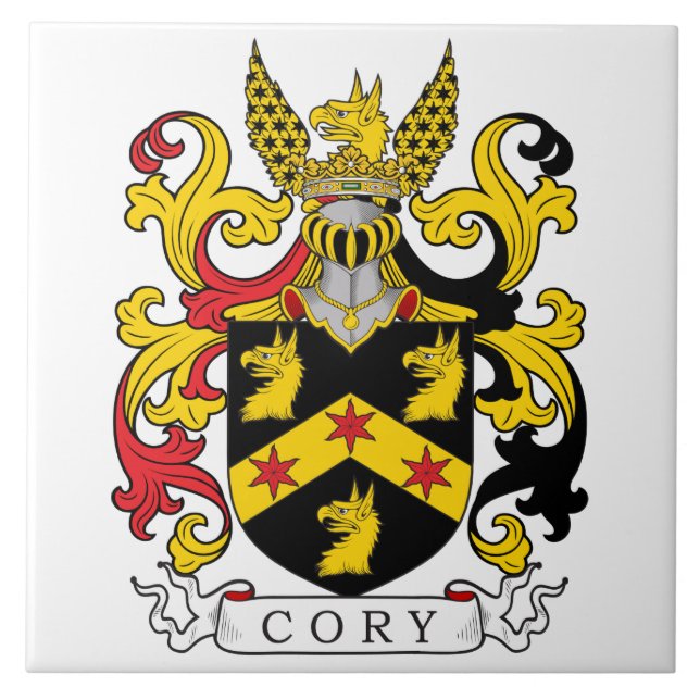 Crista da família de Cory (irlandês) (Frente)
