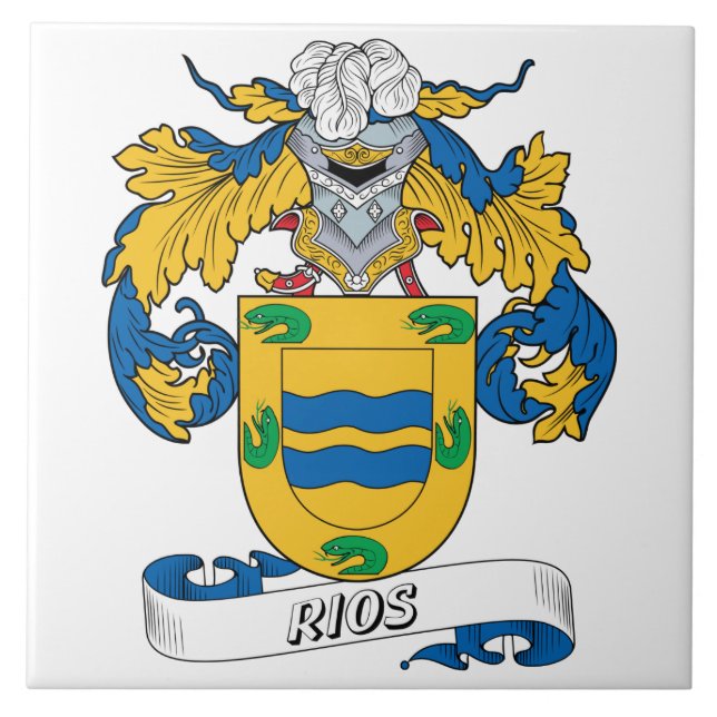 Crista da família de Rios (Frente)