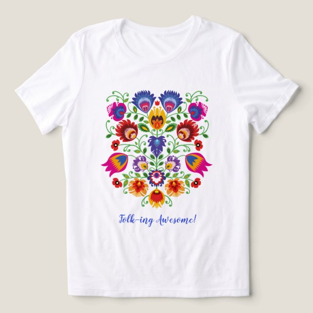 Crista de Flor de Lowicz (Design frontal)