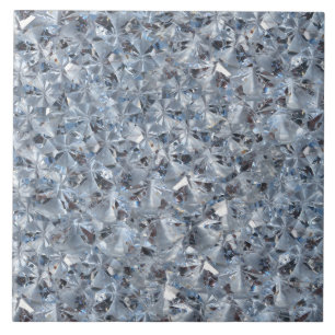 Cristais Bling do diamante do azul de gelo