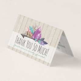 Cristais Boêmicos Russos e Madeira de Seta Obrigad