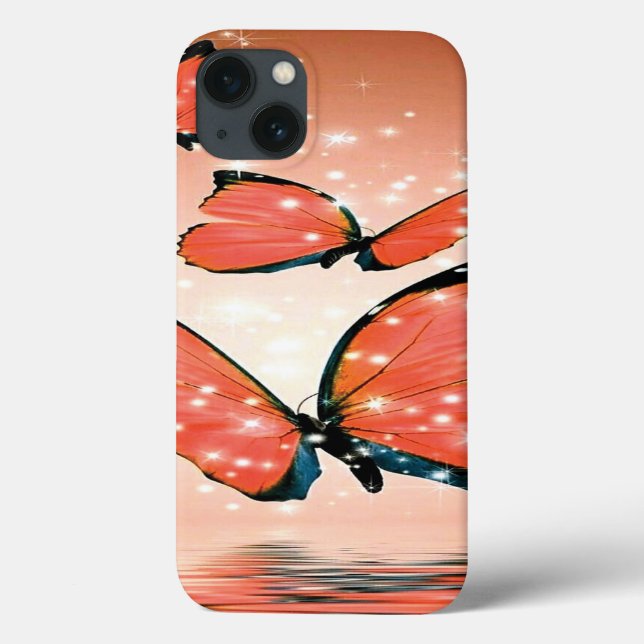 Cristalino borboletas Case Mate Mal Há Apple (Verso)