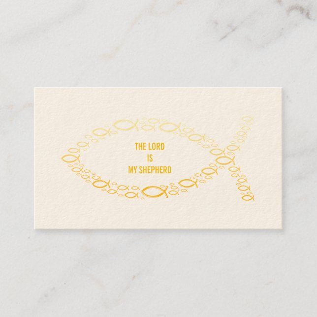 Cristão - Cartão de visita (Frente)