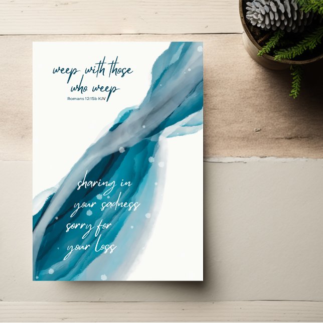 cristão | Desculpe Por Sua Perda | CARTÃO DE CONDO (Criador carregado)