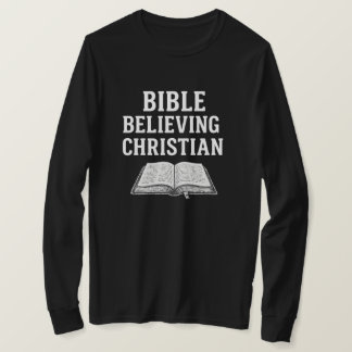 Cristão que crê na Bíblia - Camisa Manga Longa