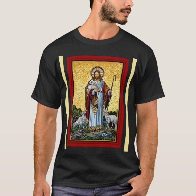 CRISTO, A BOA Camiseta MOSAIC (Frente)