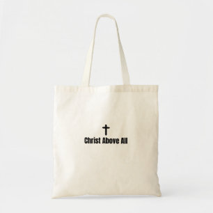 Cristo acima de todos os bolsas Christian Bag