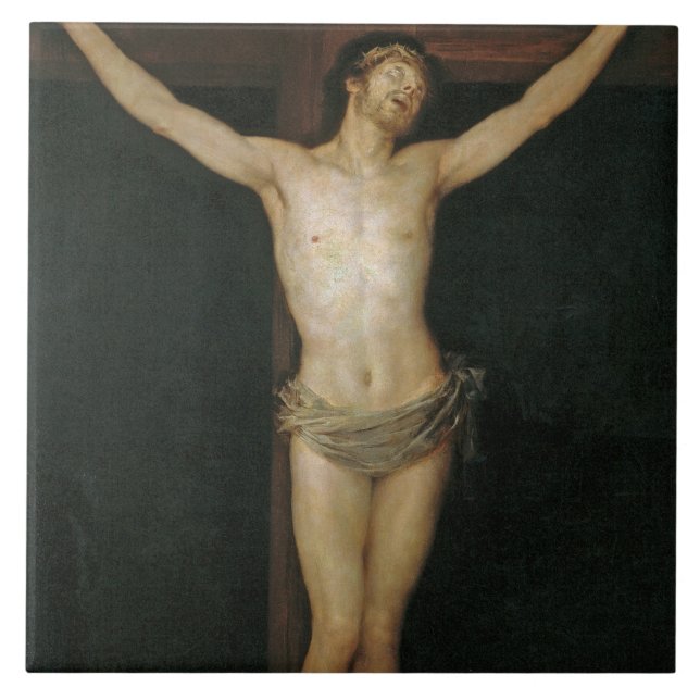 Cristo Crucificado (Jesus na Cruz) (de Goya) (Frente)