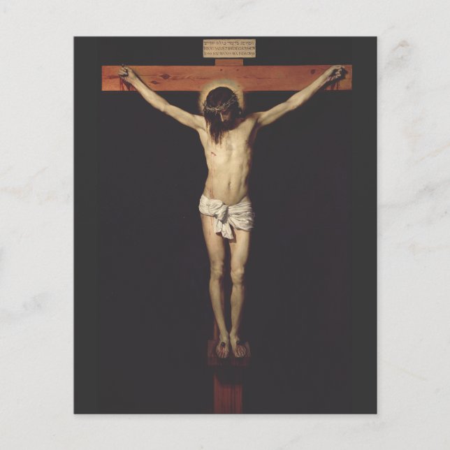 Cristo Crucificado por Diego Velazquez (Frente)