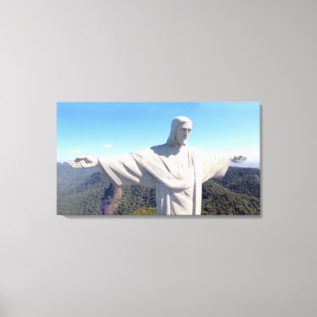 Cristo da canvas do Redentor 36x20 (Frente)