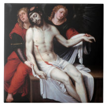 Cristo do morto suportado por dois anjos (Ribalta)