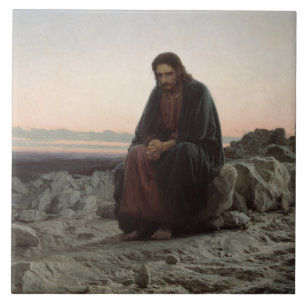 Cristo na Natureza Selvagem (por Ivan Kramskoi)