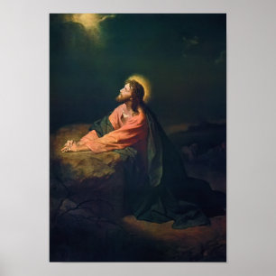 Cristo no jardim, poster