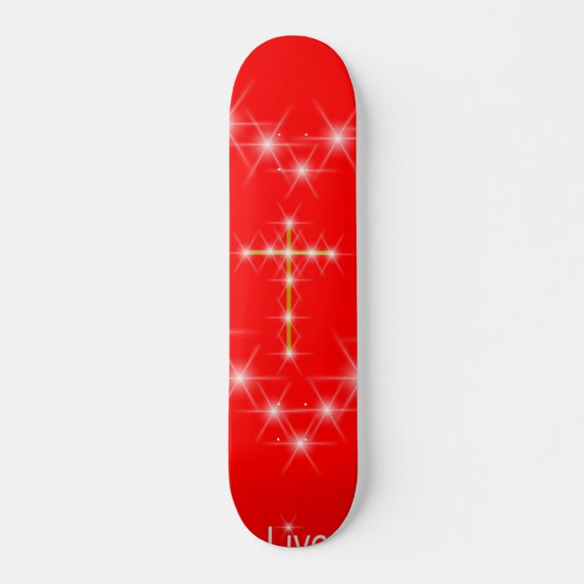 Cristo no seu skate cardíaco (Frente)