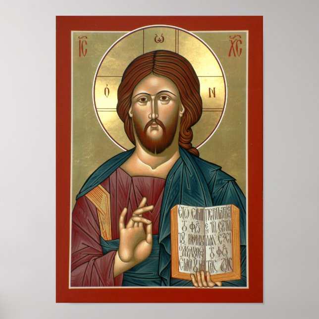 Cristo o Poster do indicador luminoso (Frente)