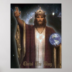 CRISTO O REI SAGRADO POSTER
