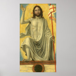 Cristo Risen - Poster de artes plásticas de Bergog