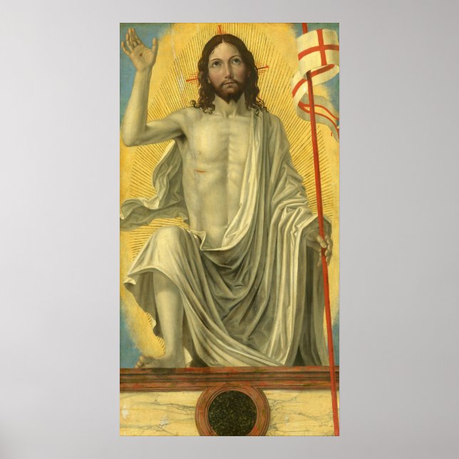 Cristo Risen - Poster de artes plásticas de Bergog (Frente)